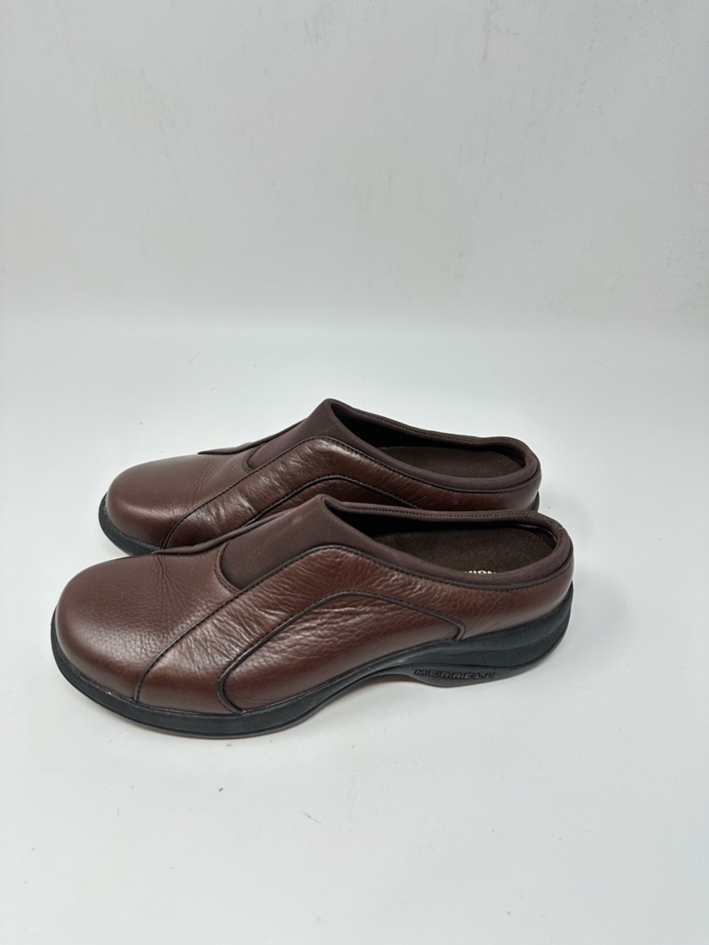 New Merrell TOPO ARC Brown Air Cushion Women's Clogs Size 7.5